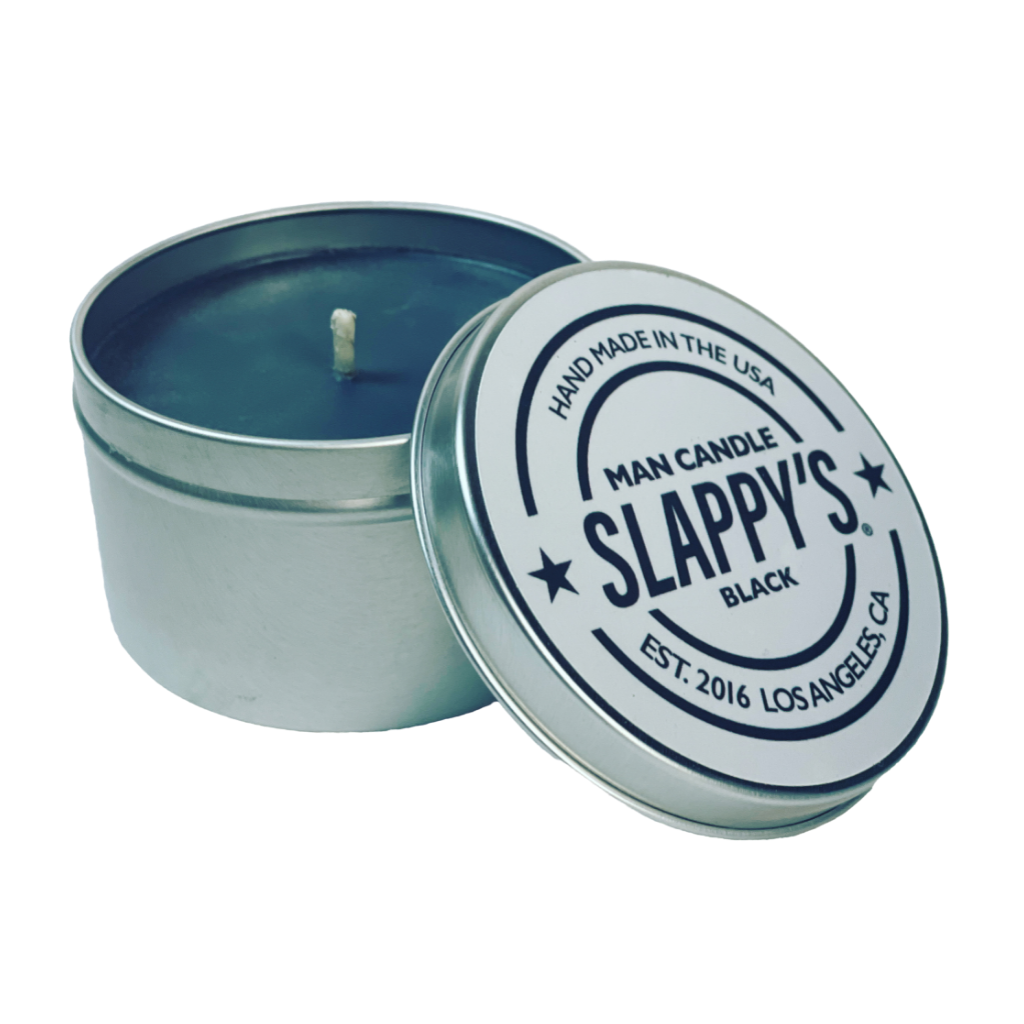 Slappy&#39;s All-Natural Man Candle,Black Scent