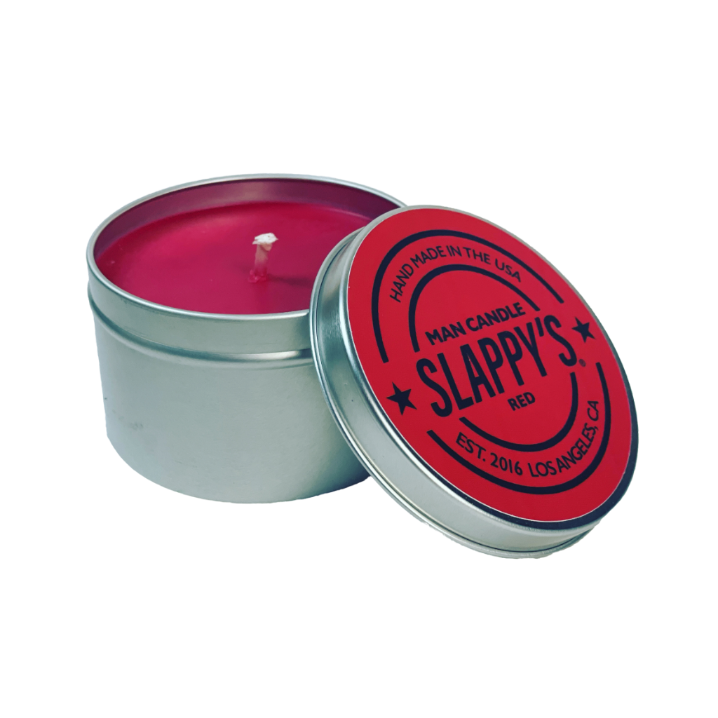 Slappy&#39;s All-Natural Man Candle, Red Scent